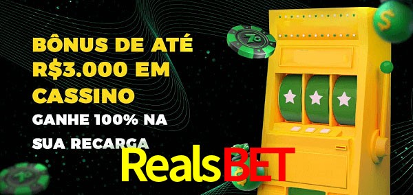 Realsbet melhor bônus de depósito